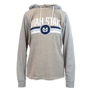 SWEATSHIRT HIKER UTAH STATE ON TOP LINE USTATE LOGO IN CIRCLE